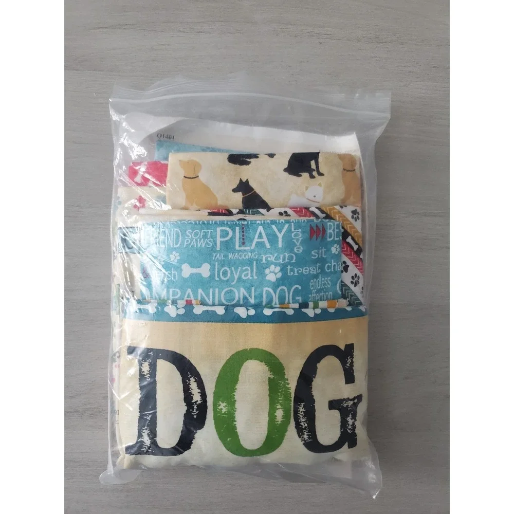 Dog Wisdom Wall Hanging Quilt Kit Jo Moulton Wilmington Fabrics  48